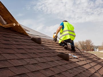 Roof repair.